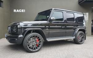Mercedes-AMG G63 by RACE! on Vossen Wheels (designo Night Black Magno)
